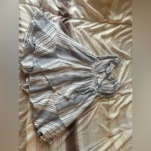 EXPRESS Ruffle Wrap Dress